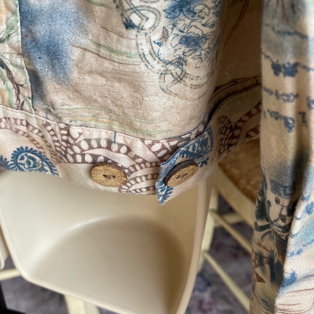 Christopher & Banks Floral Jacket (M) - Picture 7 of 9